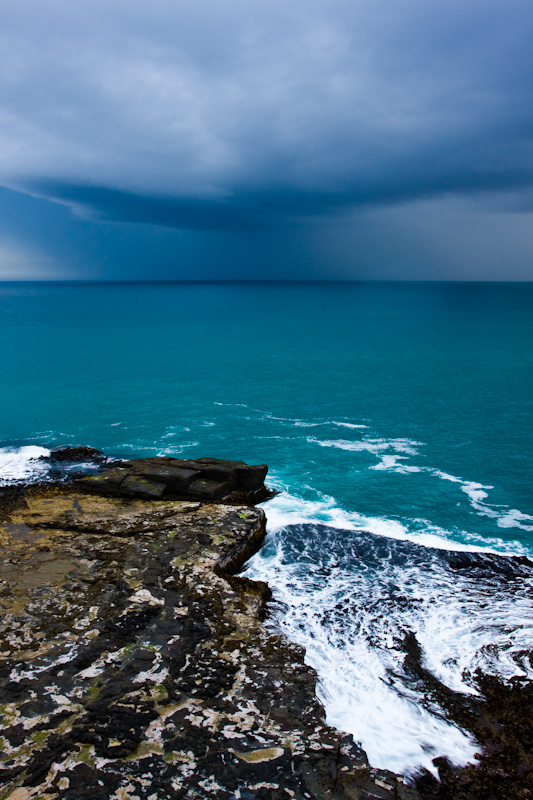 Surf And Storm Cloud